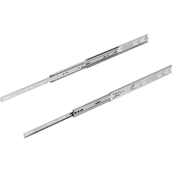 Telescopic Rail L=700 12, 7X50, Over Extension S=738, Fp=60, Steel Galvanized And Passivated, Side